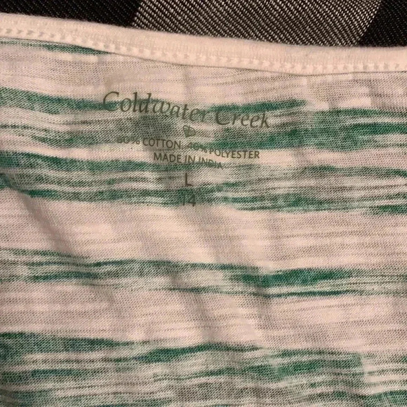 COLDWATER CREEK top size large - Picture 3 of 4